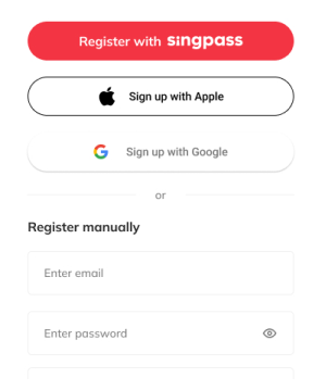register with wandr-e app